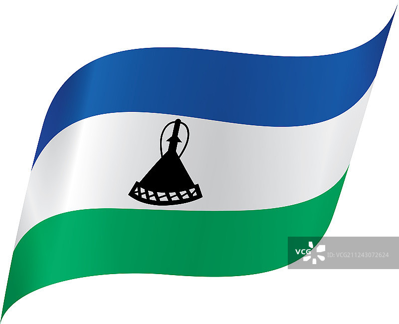 莱索托国旗图片素材