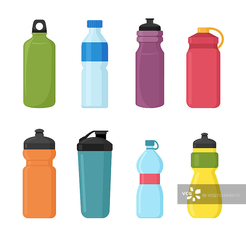 自行车塑料瓶图片素材