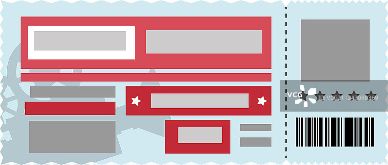 娱乐票务图标图片素材