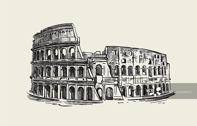 罗马竞技场图片素材