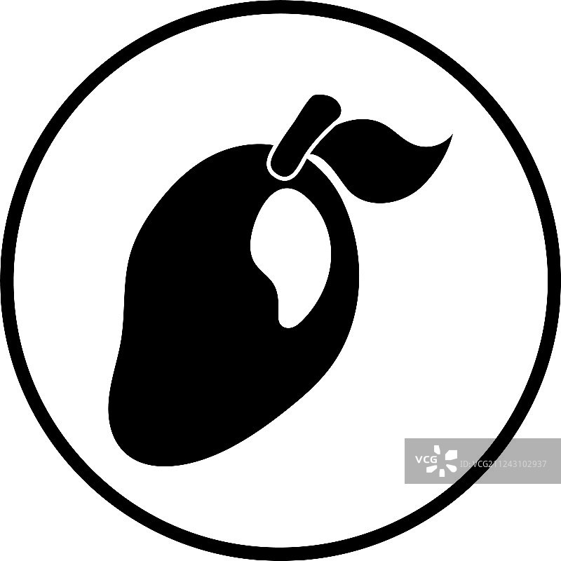 芒果图标图片素材