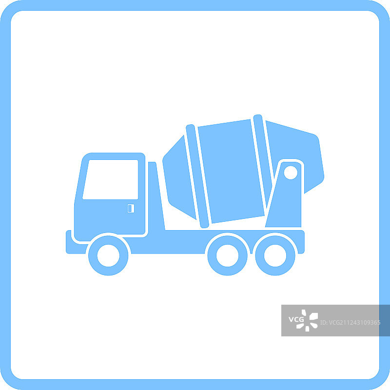 混凝土搅拌车图标图片素材