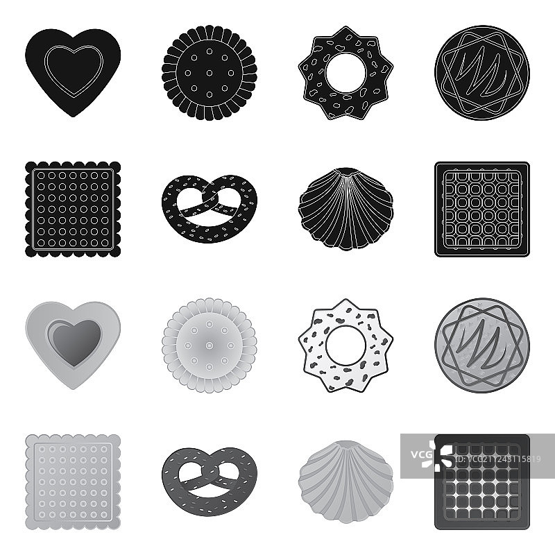 饼干烘焙标志设计合集图片素材