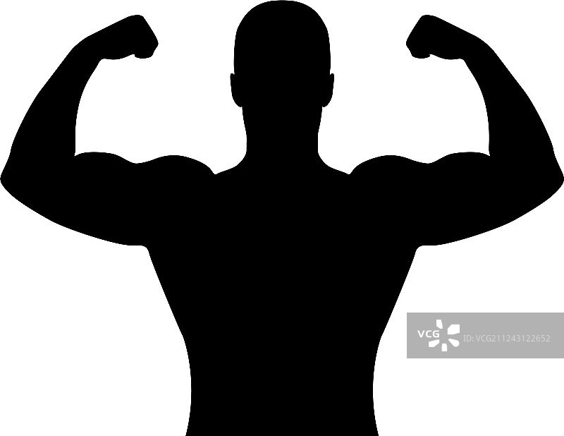 黑色剪影男人图片素材