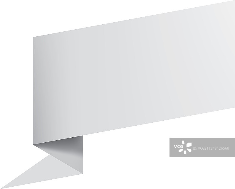 在白色背景上挥舞白旗图片素材