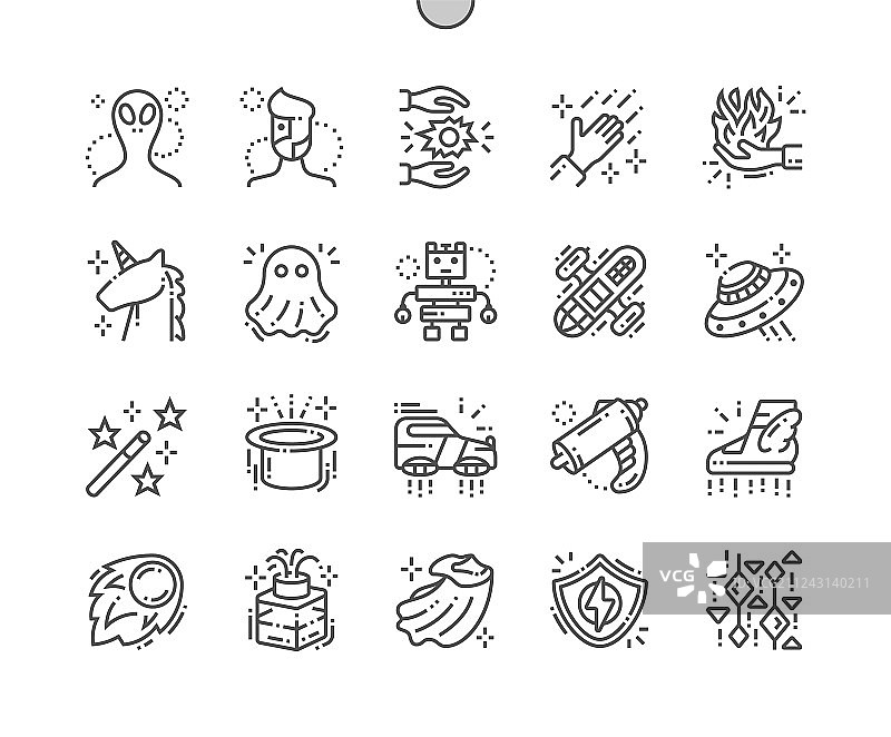 精心制作的奇幻像素图片素材