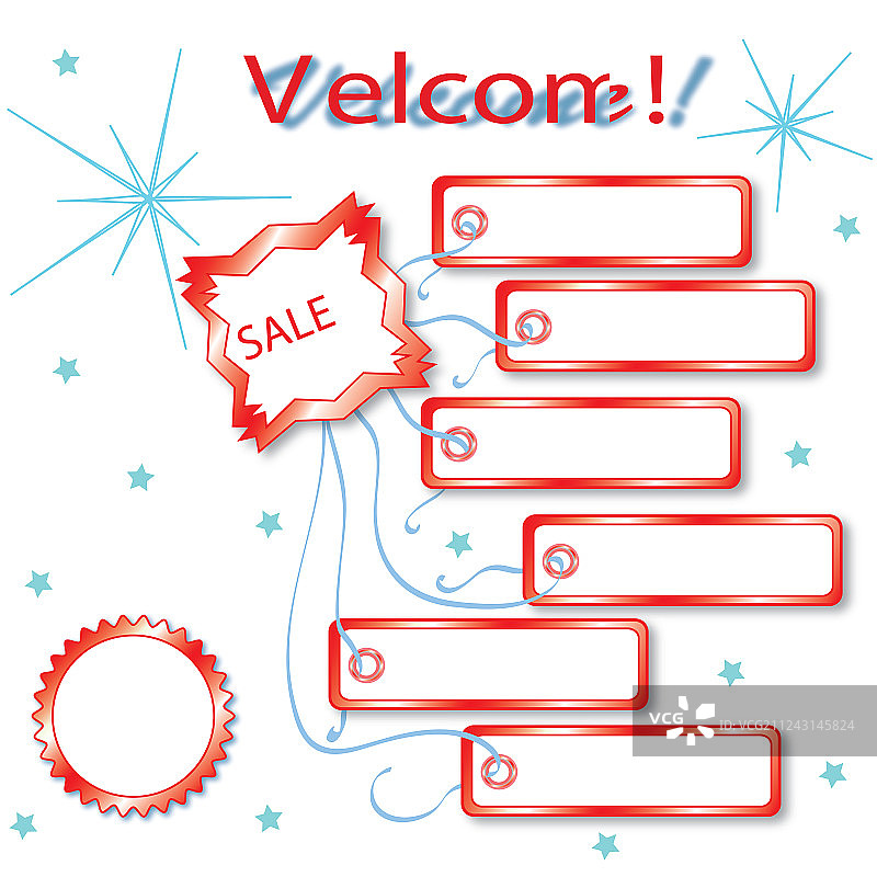 带价格标签的卡片图片素材