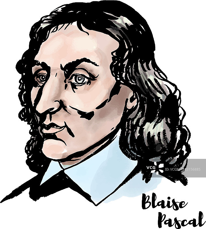 布莱兹·帕斯卡图片素材