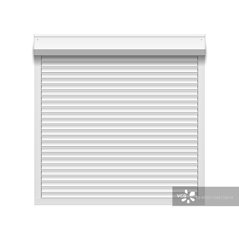 带卷帘窗的窗户图片素材