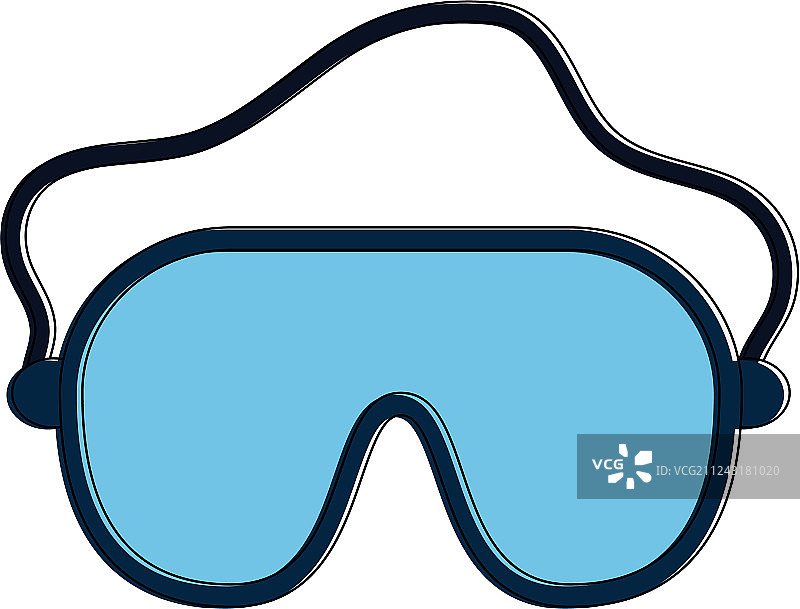 滑雪镜设备图片素材