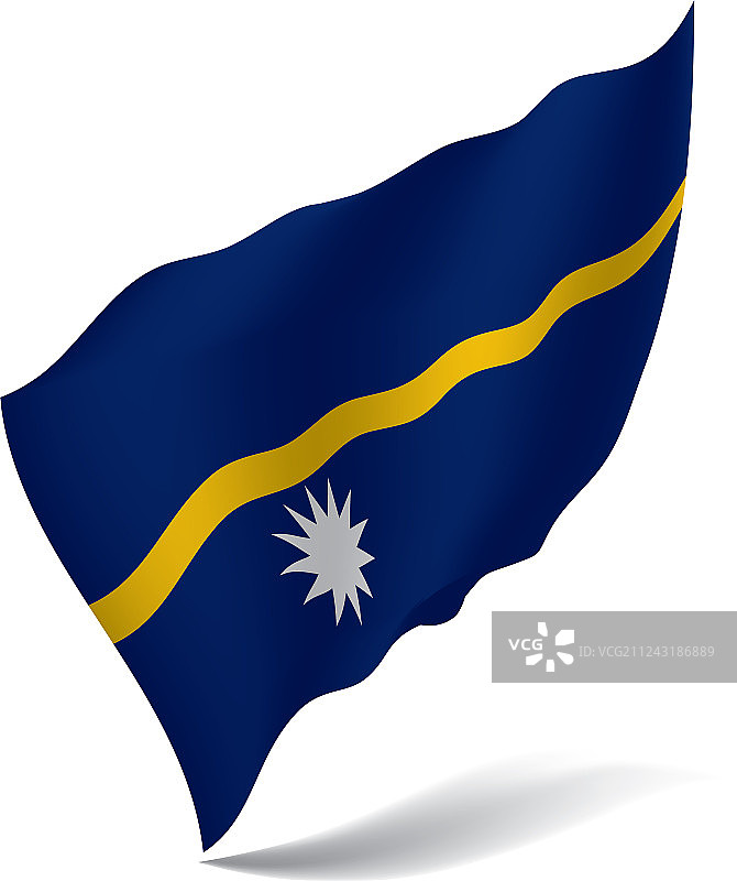 瑙鲁国旗图片素材
