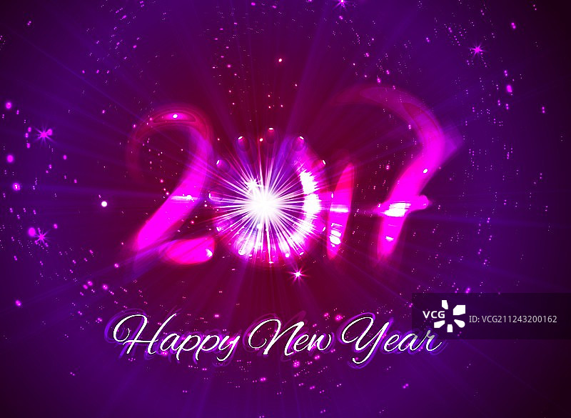 为您设计的2017新年贺卡图片素材