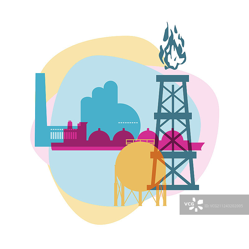 工业图标拼贴图片素材