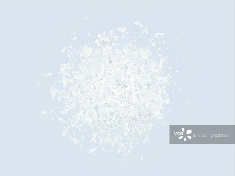 白色碎片光云抽象爆炸图片素材