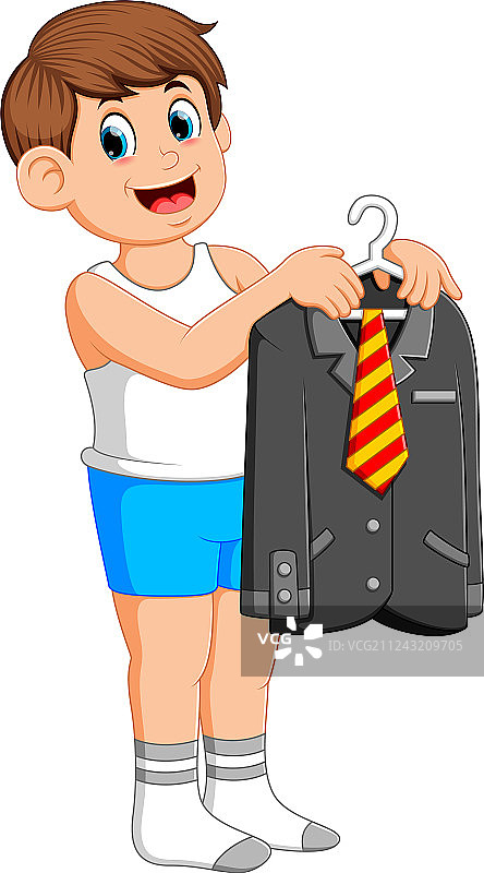 男子拿着他的外套图片素材