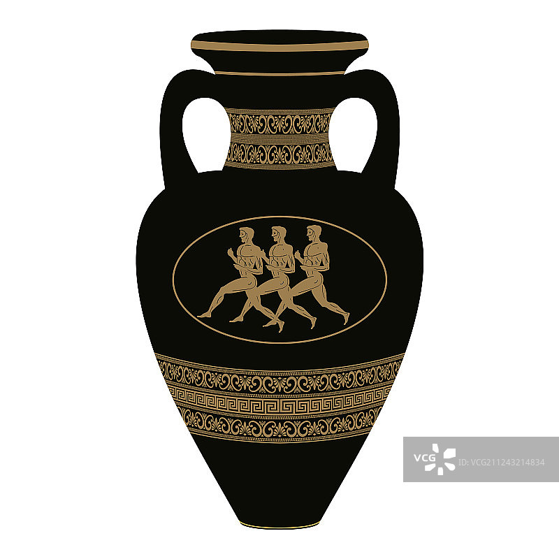 希腊花瓶图片素材