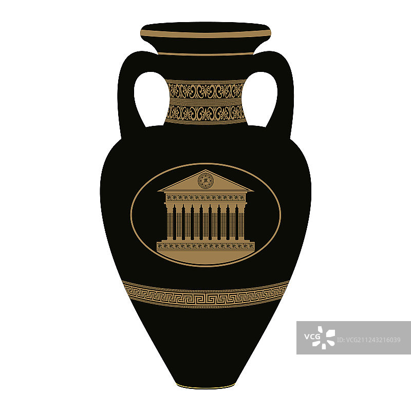 希腊花瓶图片素材