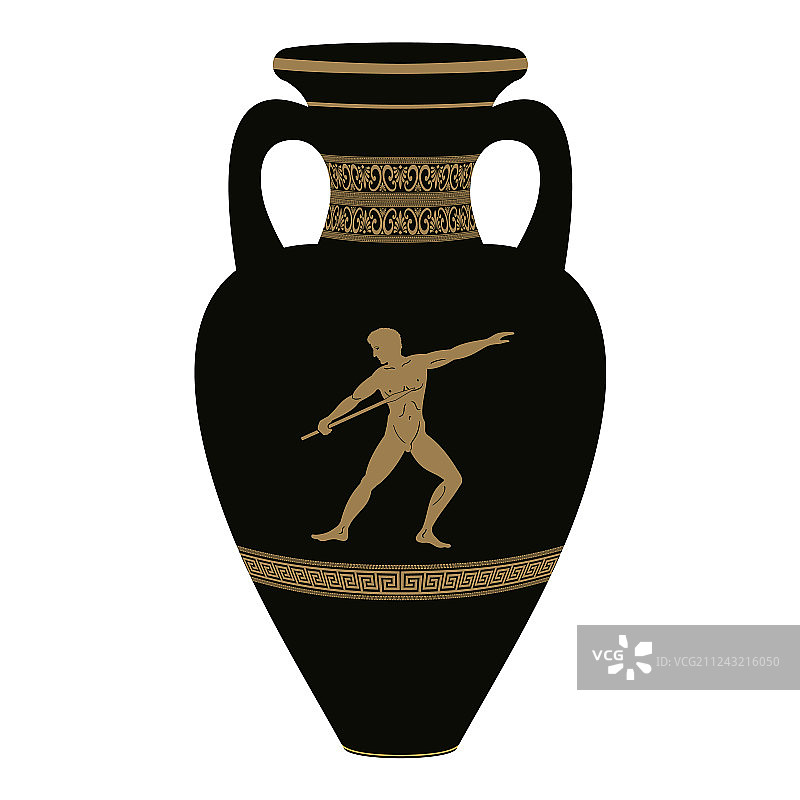 希腊花瓶图片素材