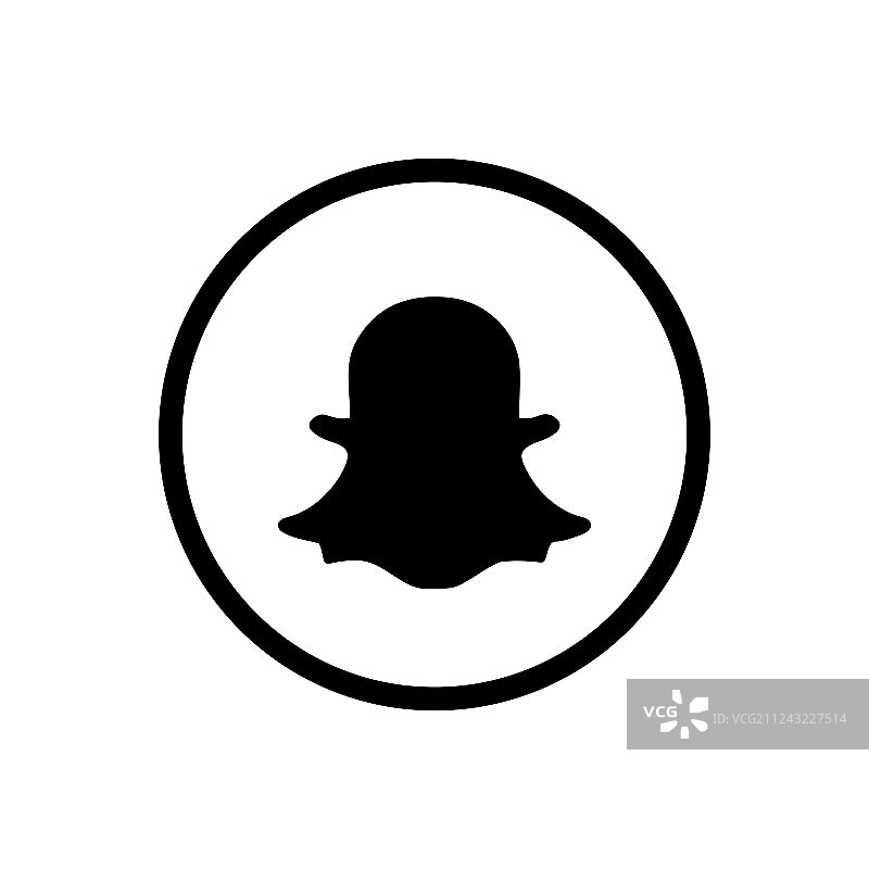 Snapchat图标设计图片素材