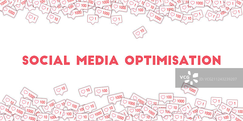 白色概念社交媒体图标图片素材