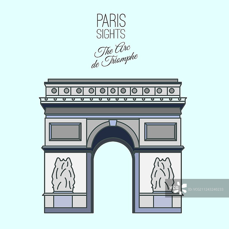 巴黎旅行影像图片素材