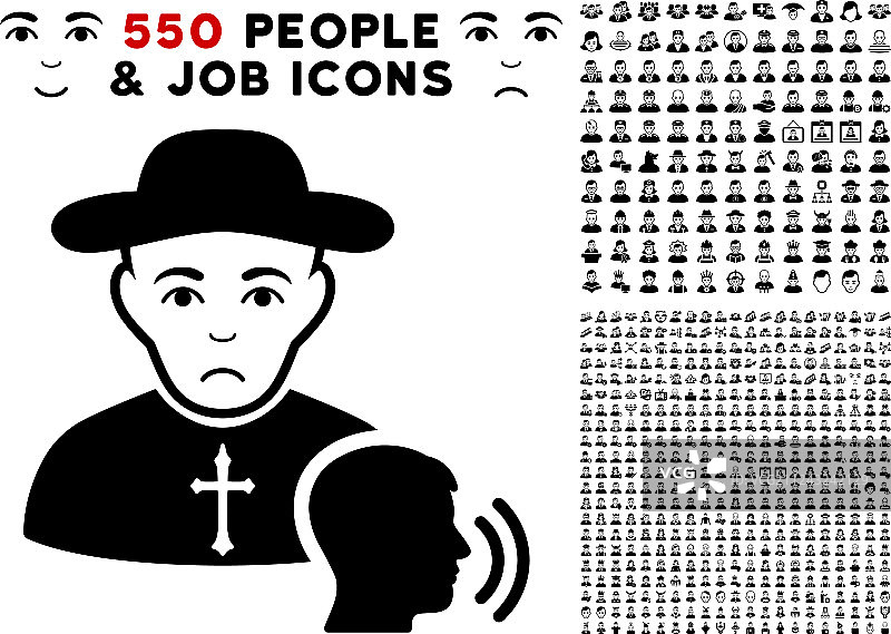 信徒忏悔图标及奖励图片素材