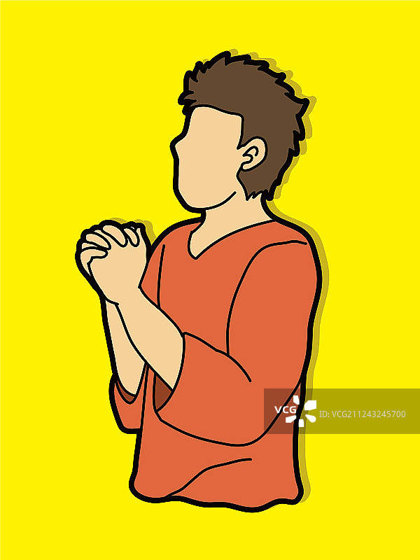 基督教祈祷图片素材