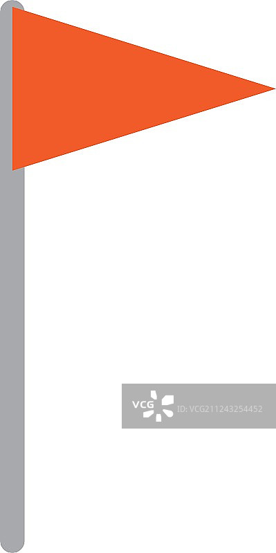 高尔夫旗杆球洞独立图标图片素材