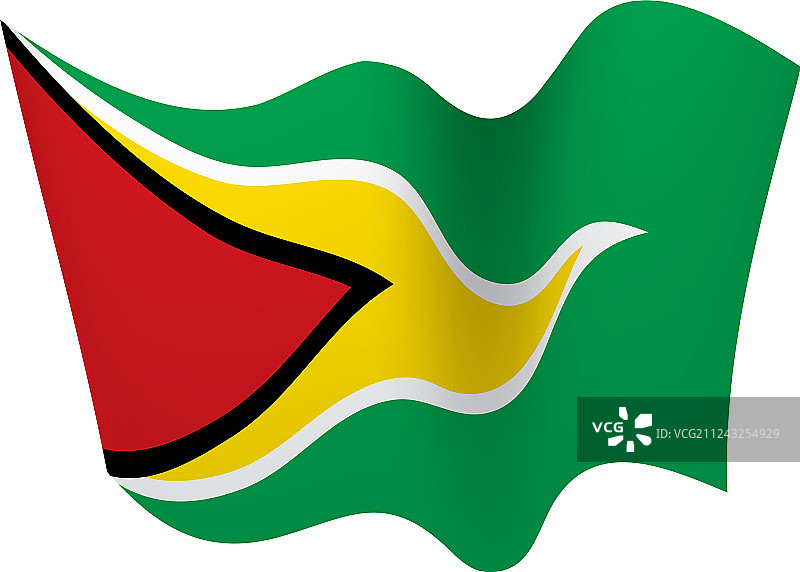 圭亚那国旗图片素材