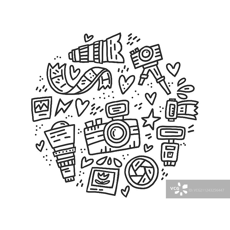 圆形概念照片符号图片素材