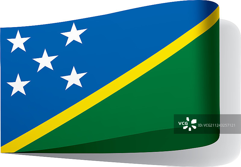 所罗门群岛国旗图片素材