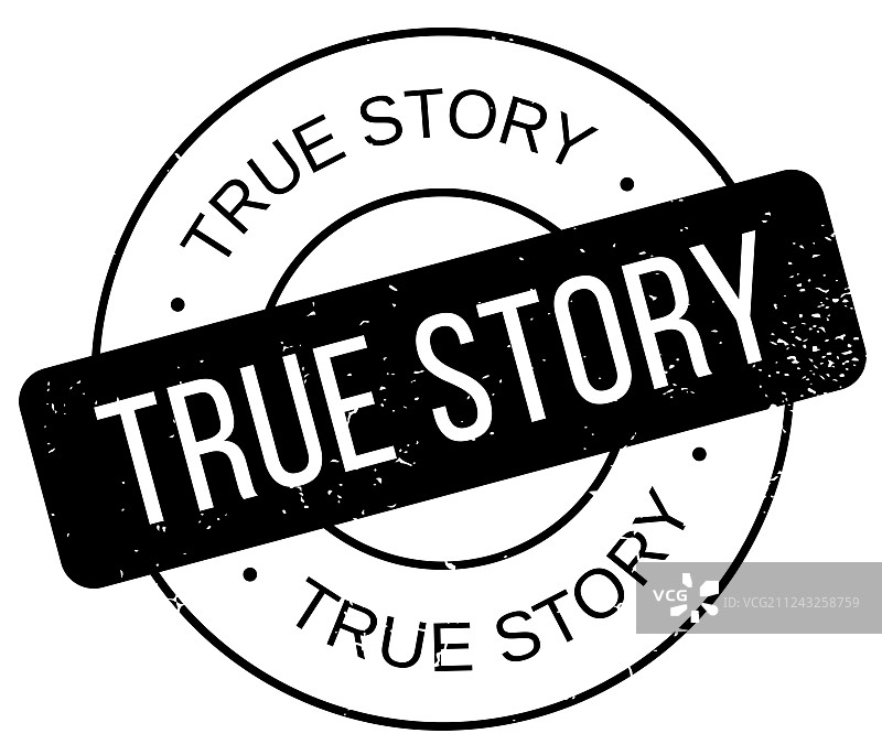 真实故事橡胶印章图片素材