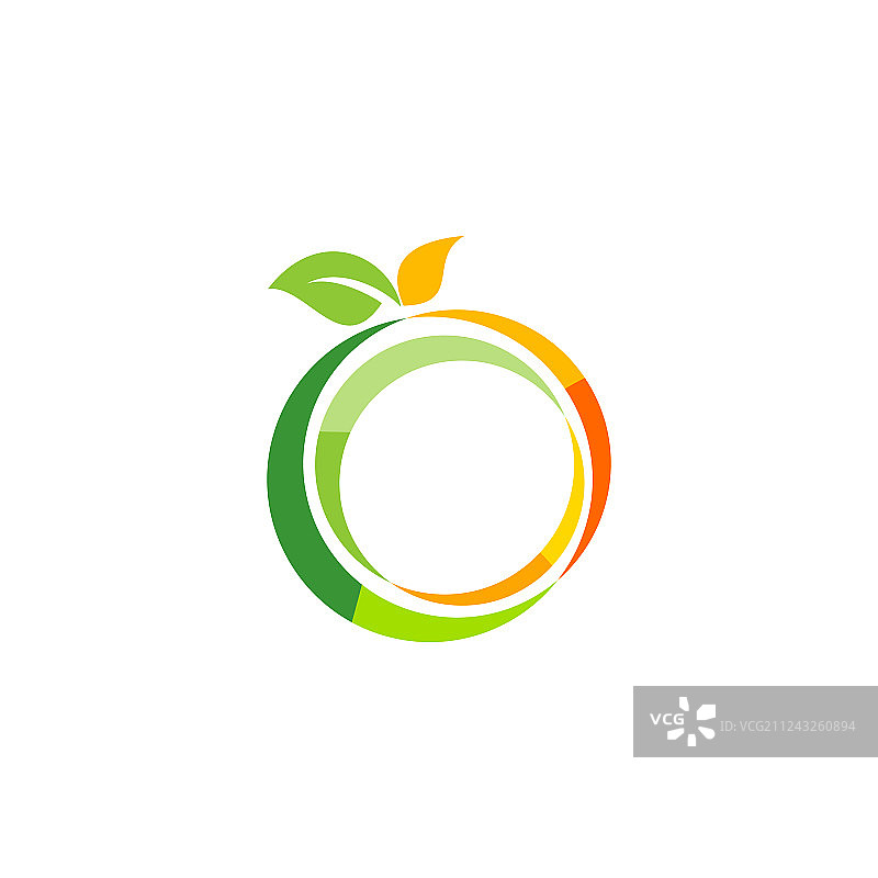 新鲜水果Logo符号图标设计图片素材