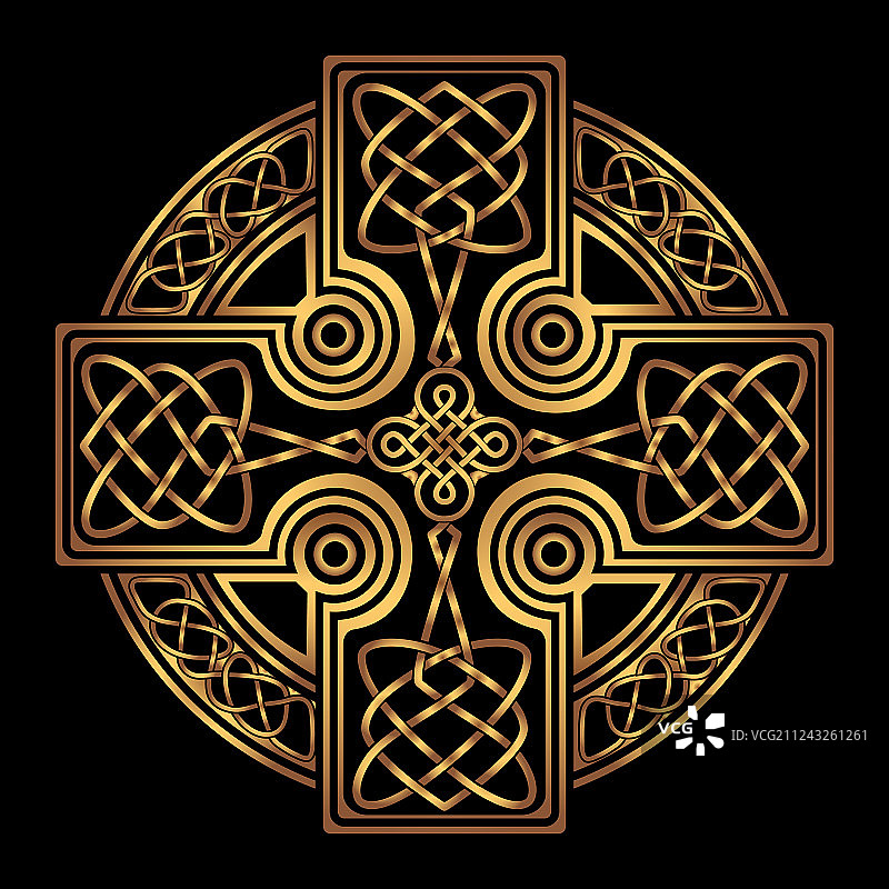 凯尔特十字架图片素材