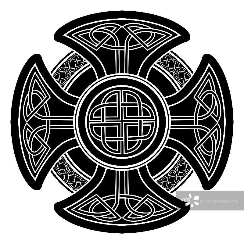 凯尔特十字架图片素材