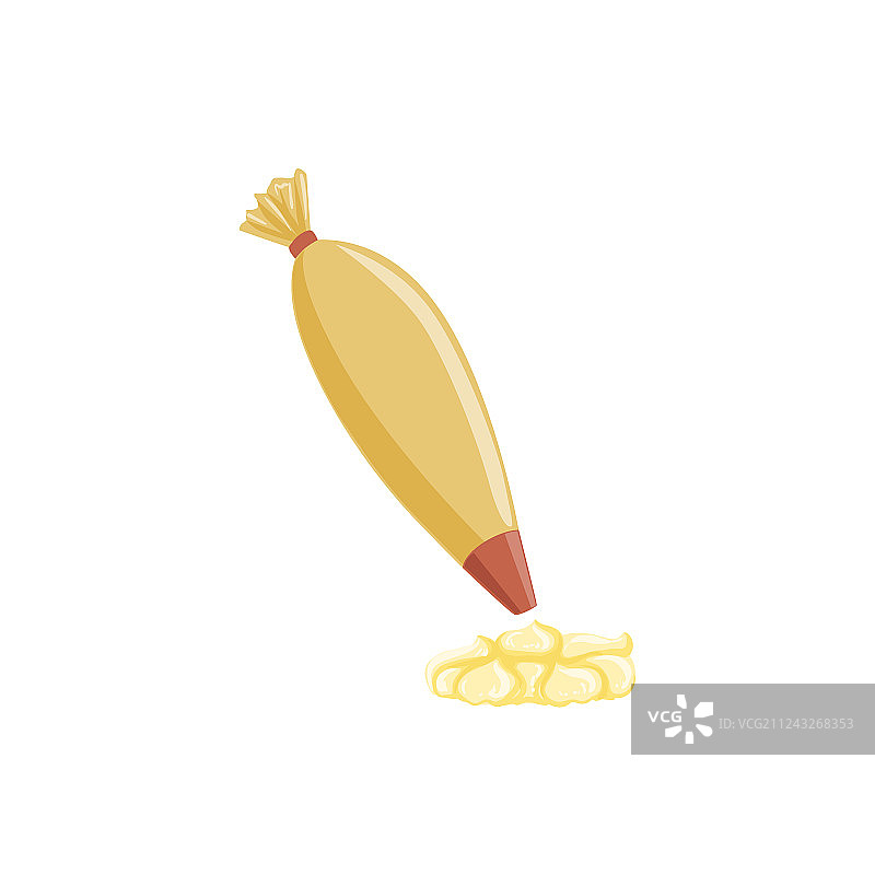 糕点袋烘焙过程和厨房设备图片素材