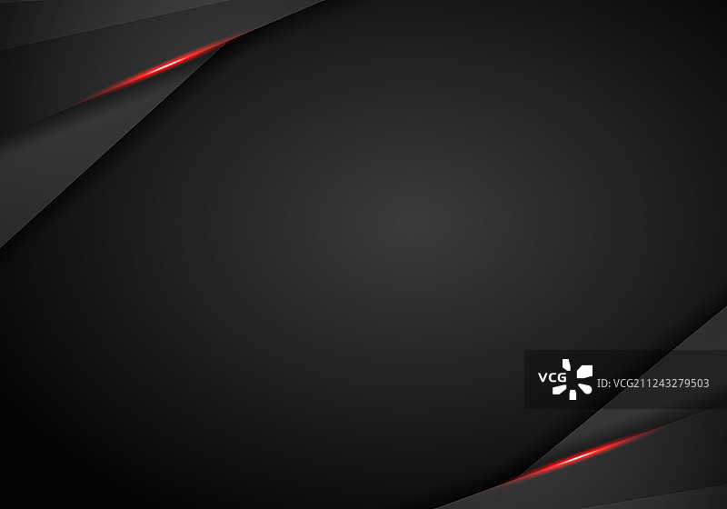 现代抽象金属红黑框架布局图片素材