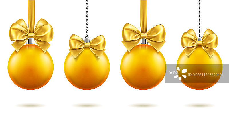 带有蝴蝶结的3D杉树玩具，用于2019年新年圣诞节图片素材