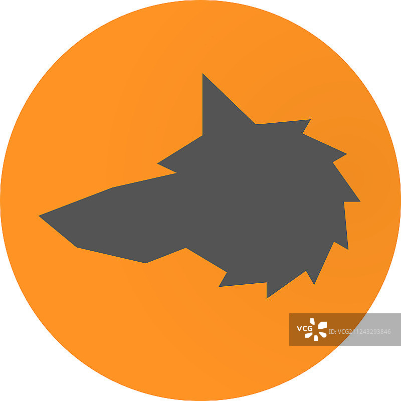 狼头标志图片素材