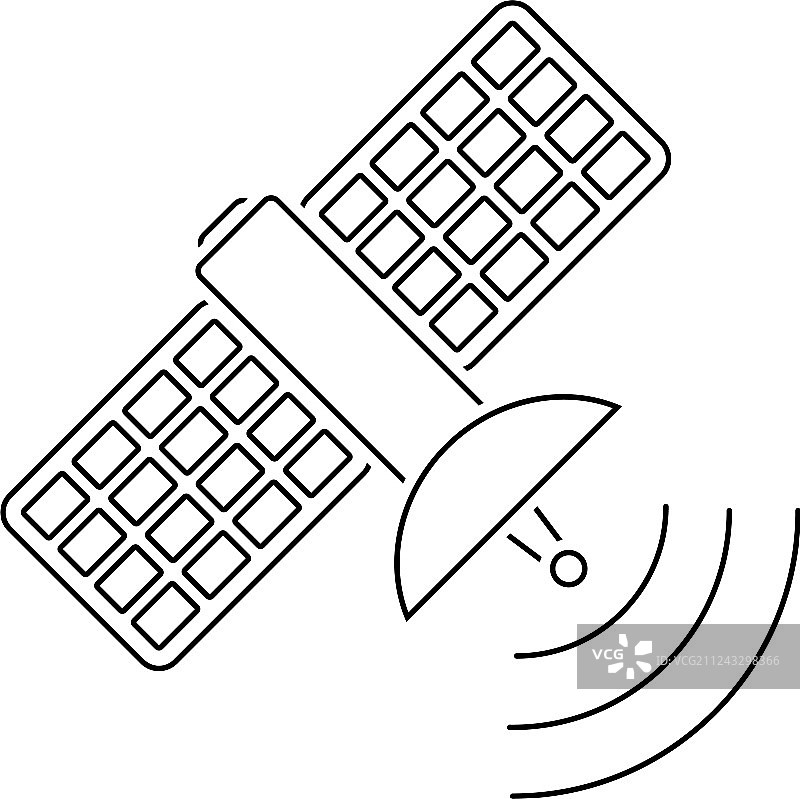 卫星图标图片素材