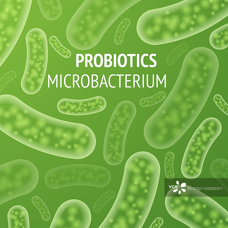 益生菌细菌微生物图片素材