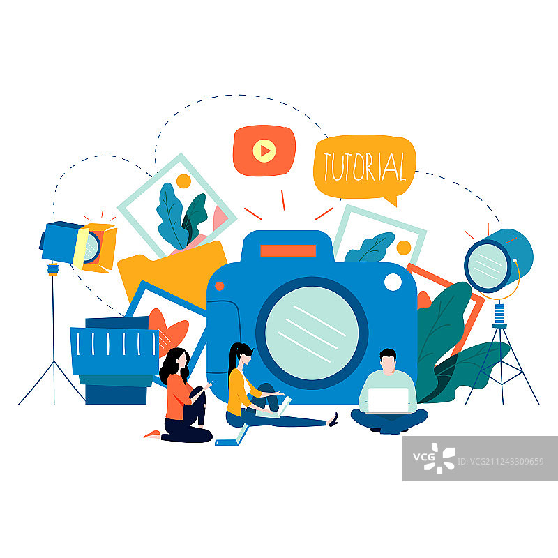 摄影课程图片素材