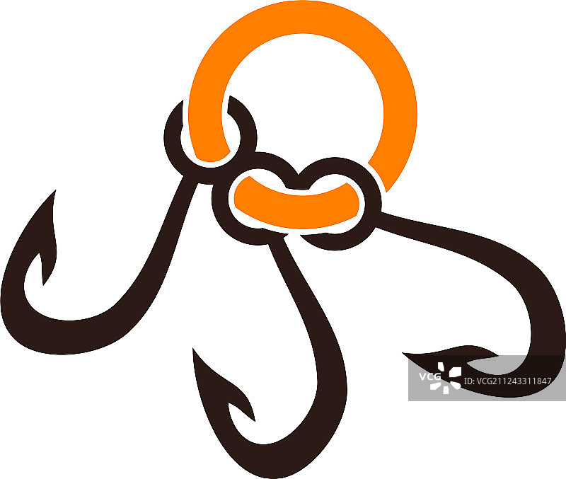 鱼钩解决方案图片素材