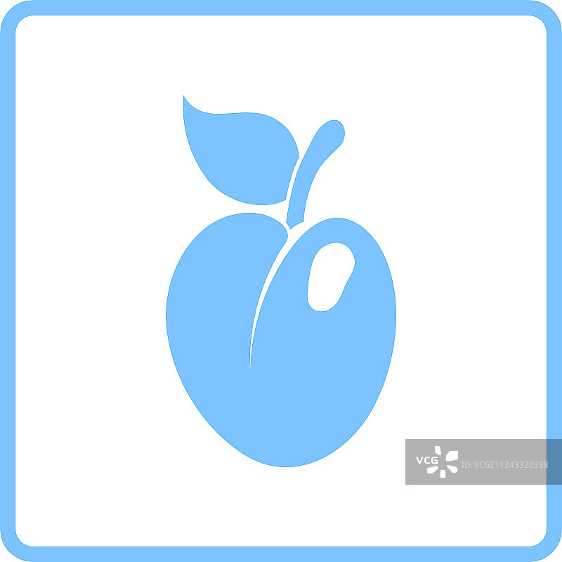 李子图标图片素材
