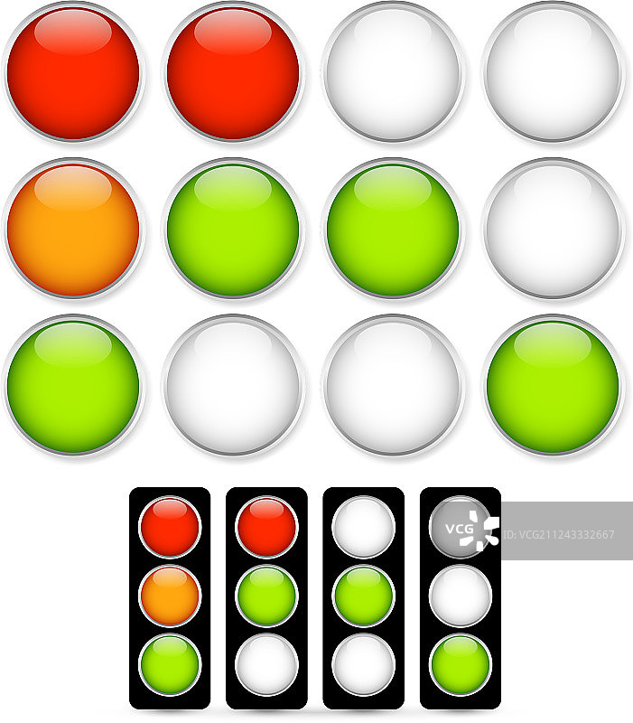 交通信号灯控制信号图片素材