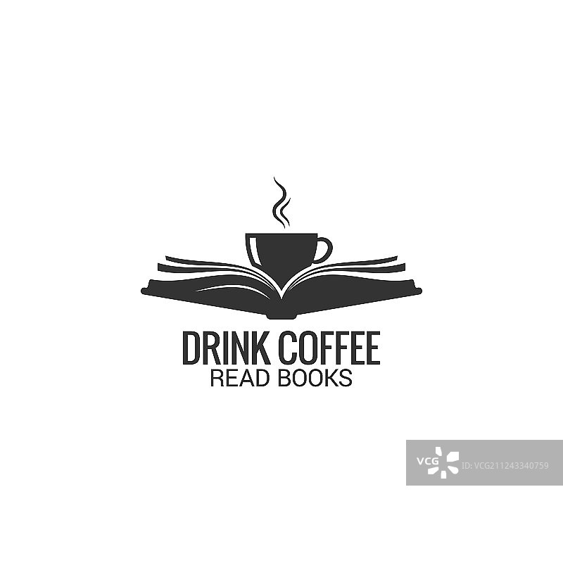 咖啡杯与书籍：阅读时享受咖啡图片素材