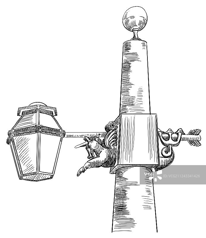 路灯-4图片素材