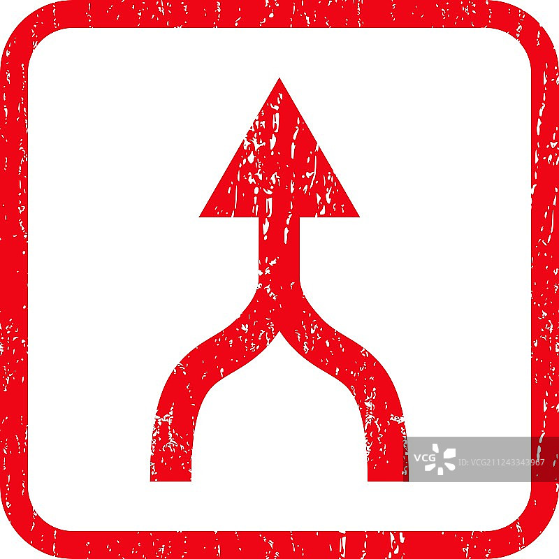 组合箭头上箭头图标橡胶印章图片素材