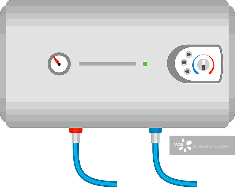 现代锅炉图标扁平风格图片素材