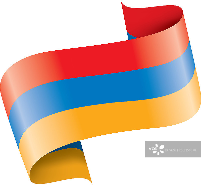 亚美尼亚国旗上有白色图片素材